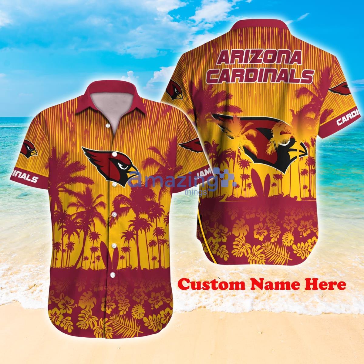 Arizona Cardinals Trending Model 6 Hawaiian Shirt, Hawaiian Outfit