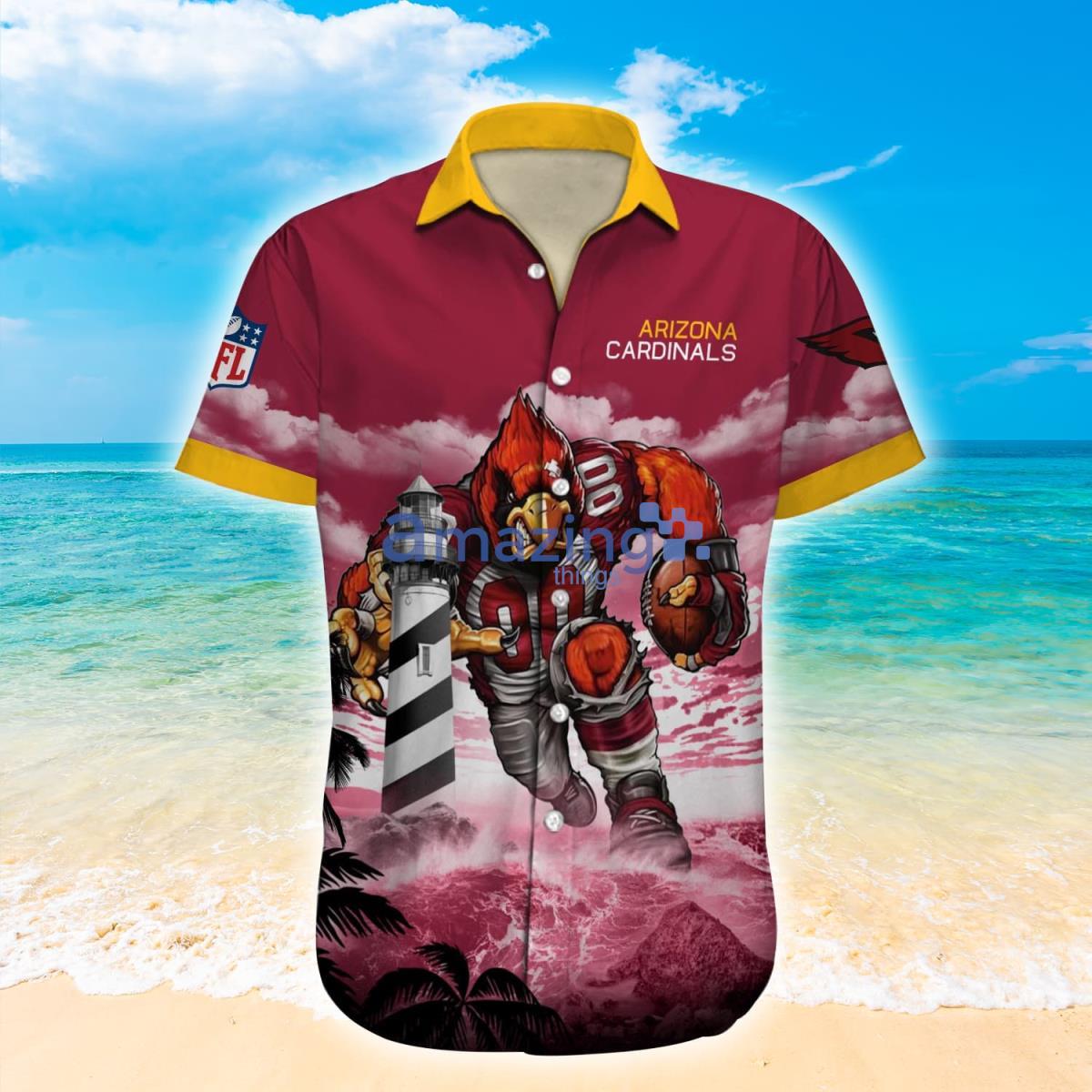 Arizona Cardinals NFL Personalized Hawaiian Shirt Gift For Men Women Fans