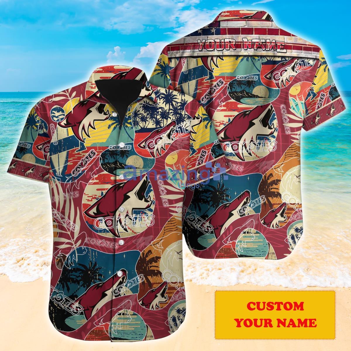 Arizona Coyotes NHL Personalized Hawaiian Shirt Gift For Fans Product Photo 1