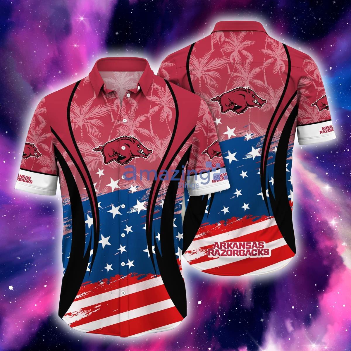 Arkansas Razorbacks NCAA2 Hawaiian Shirt Trending Style For Fans Product Photo 1