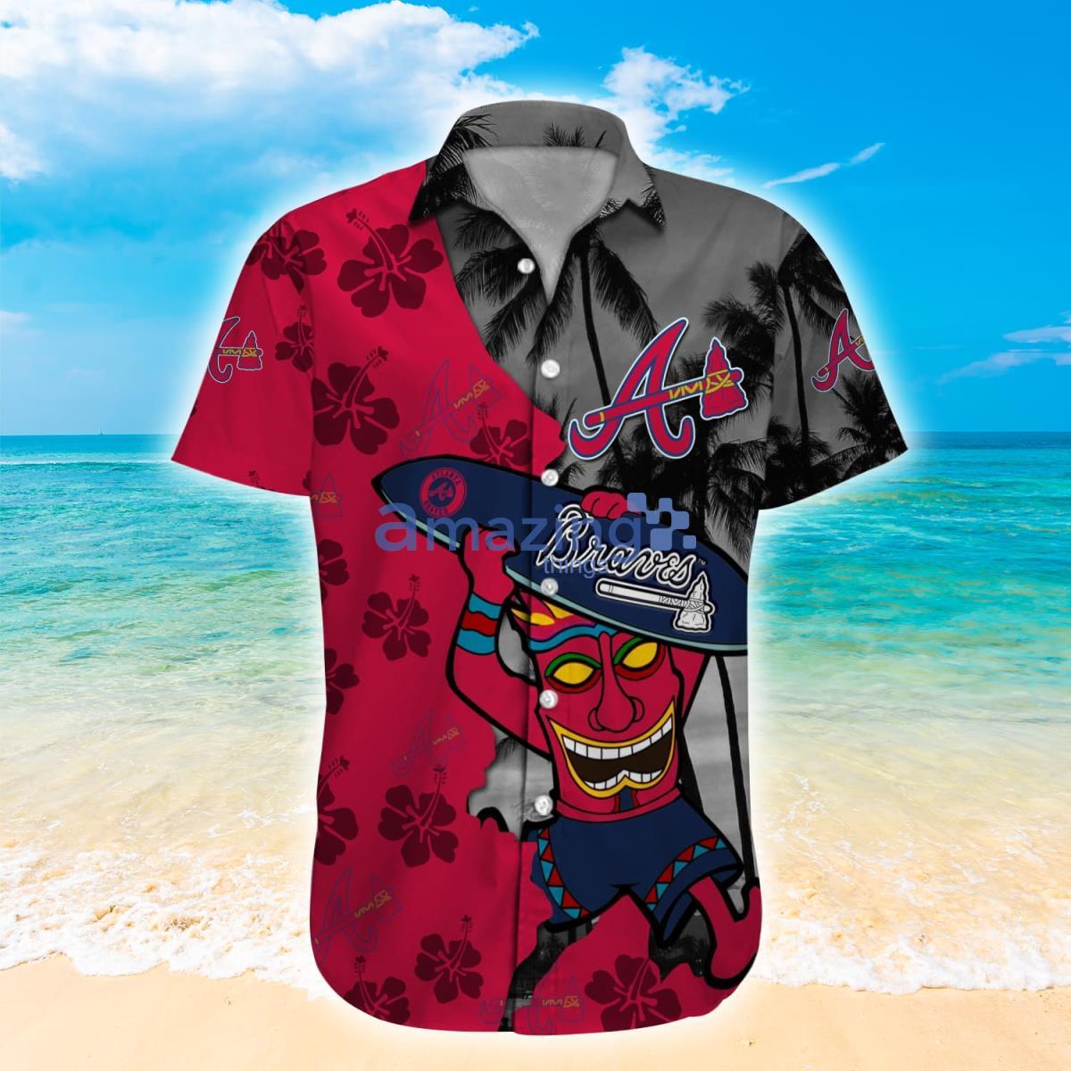 Custom Name Atlanta Braves MLB Hawaiian Shirt Cheap - T-shirts Low Price