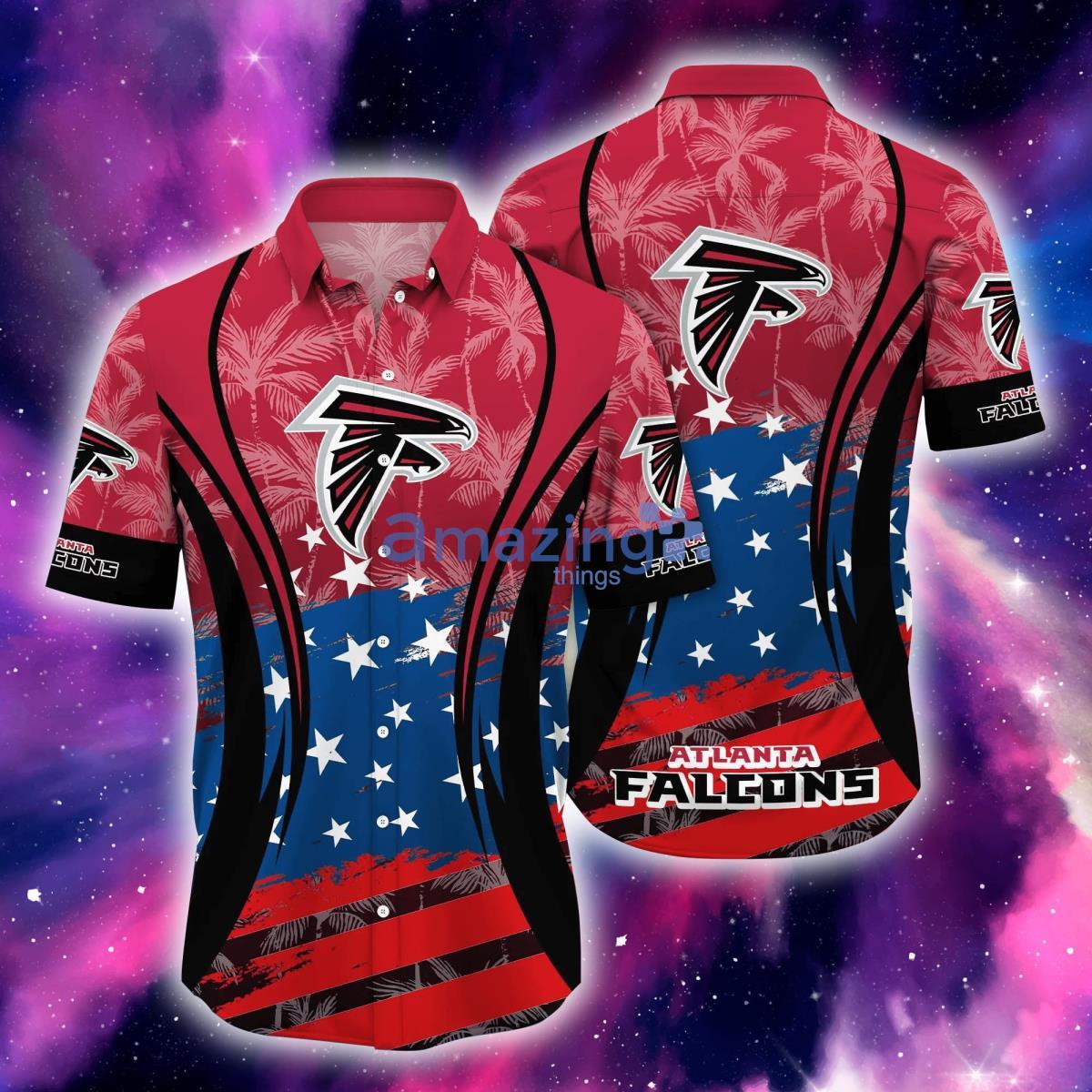 Red NFL Atlanta Falcons Hawaiian Shirt Gift For Loyal Football Fans