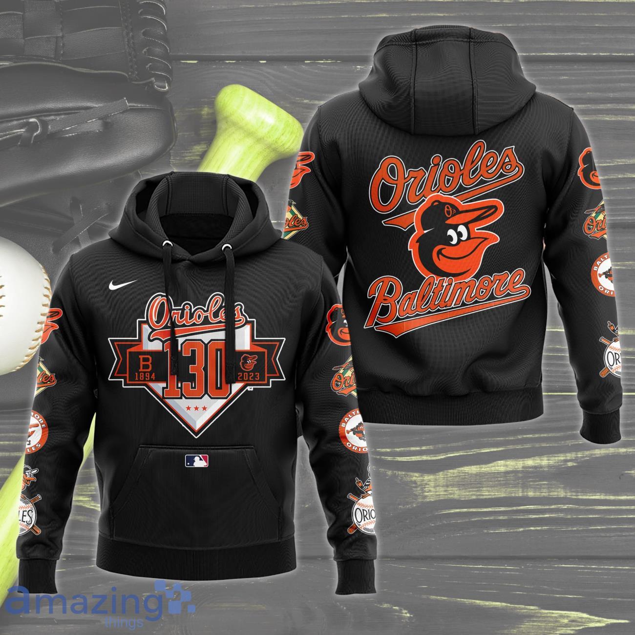 Baltimore Orioles Hoodie 3D 2023