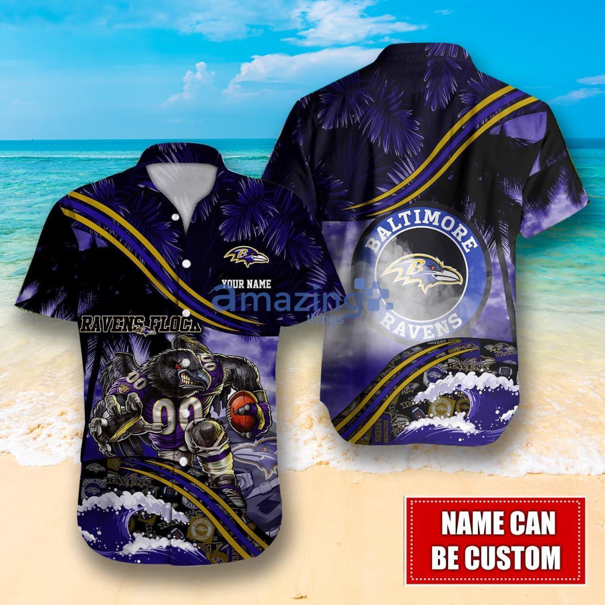 Personalized NFL Baltimore Ravens Gift For Fan Hawaiian Shirt - Bring Your  Ideas, Thoughts And Imaginations Into Reality Today