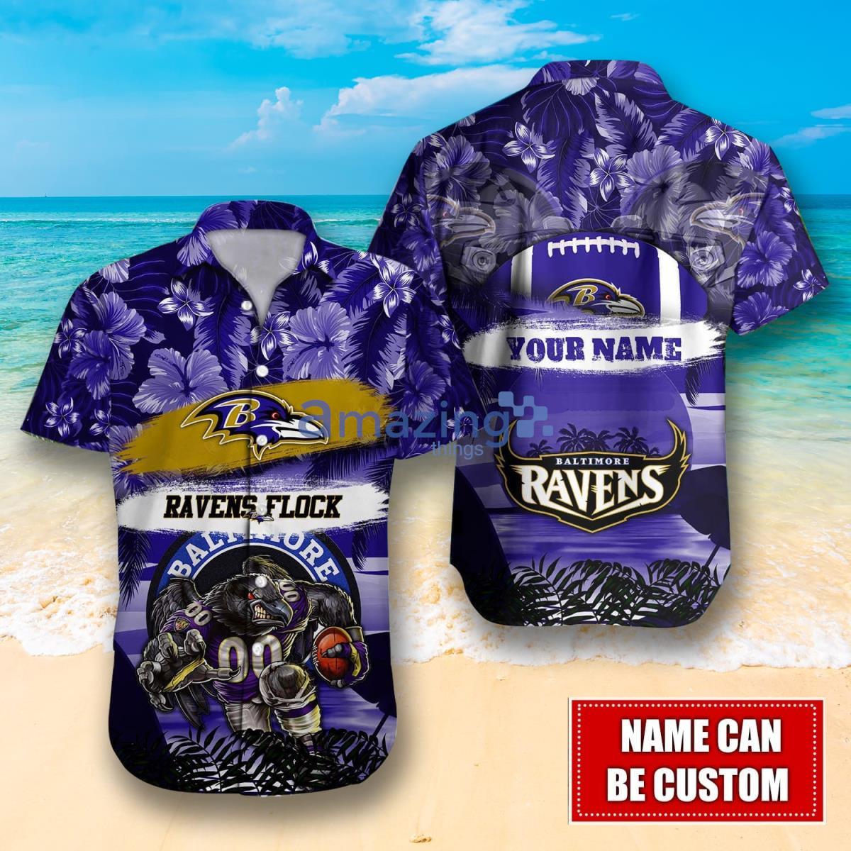 Baltimore Ravens NFL Personalized Hawaiian Shirt Special Gift For Fans