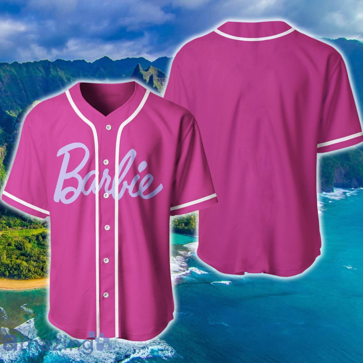 Barbie 2023 Women's Baseball Jersey Product Photo 1