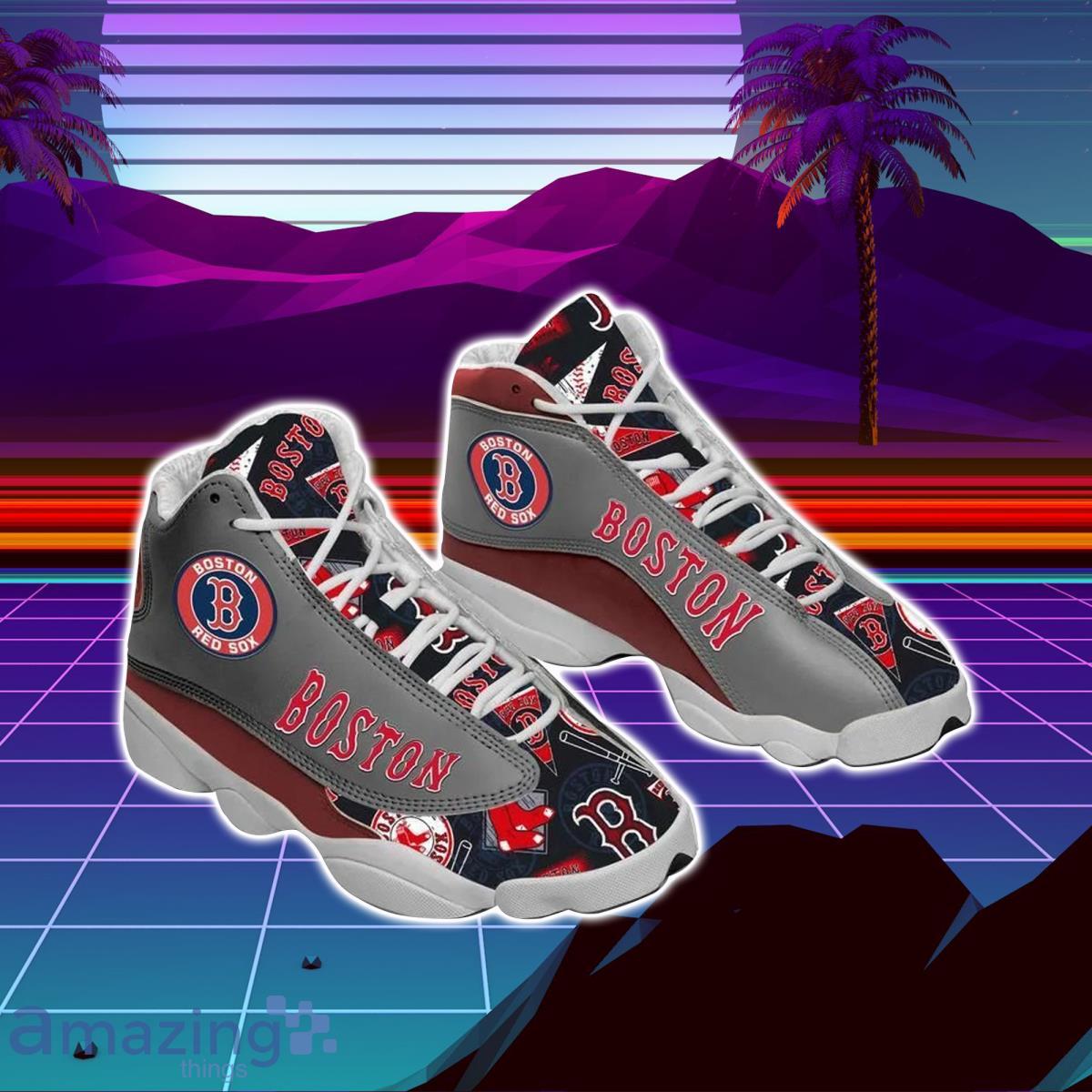 Boston Basketball Team Air Jordan 13 Sneakers For Fans Product Photo 1