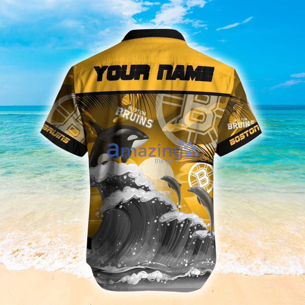 Boston Bruins NHL Custom Name Hawaiian Shirt Hot Design For Fans