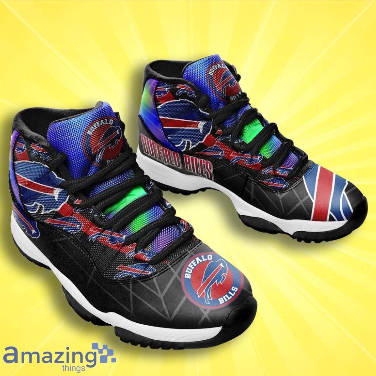 Buffalo Bills Football Team Air Jordan 11 Best Sneakers For Men Women Fans