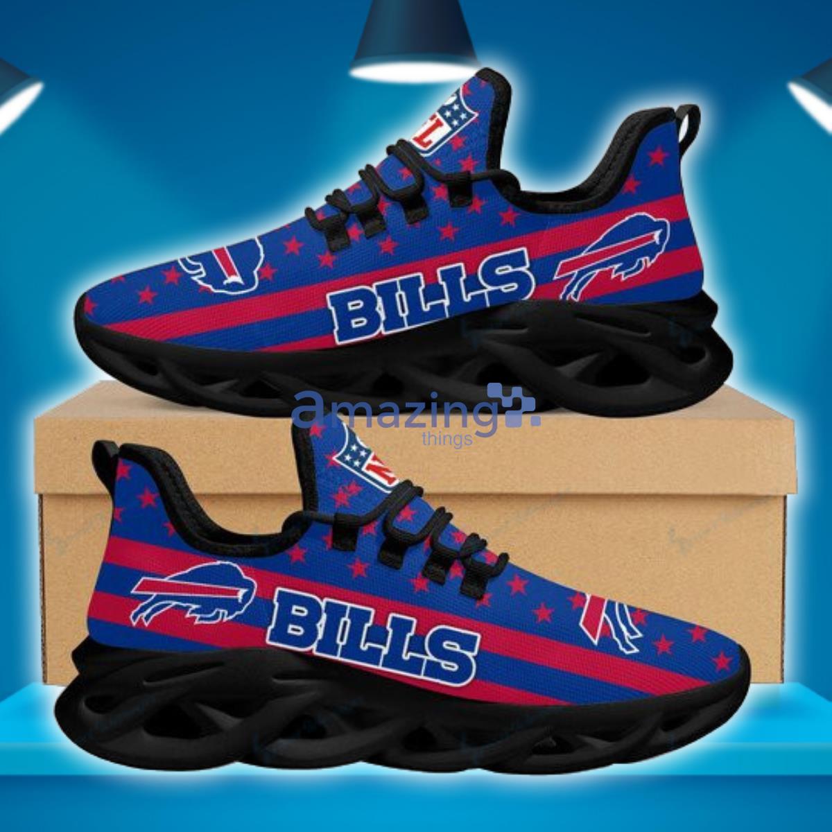 Buffalo Bills Team Sneakers Reze Shoes For Fans