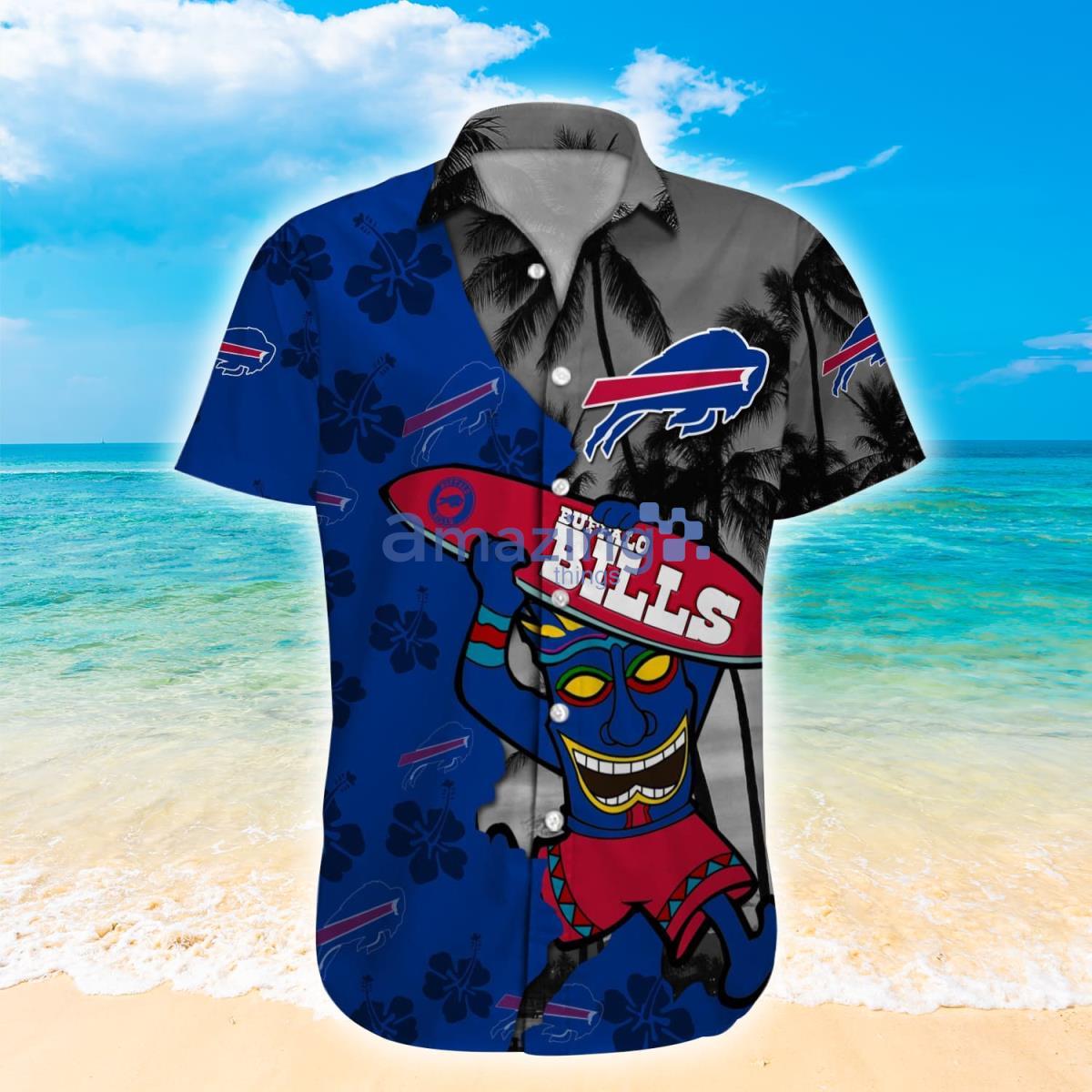 Buffalo Bills NFL Custom Name Hawaiian Shirt Hot Design For Fans