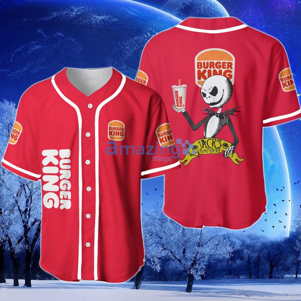 Mickey Mouse Red And White 3D Baseball Jersey Shirt - Bring Your