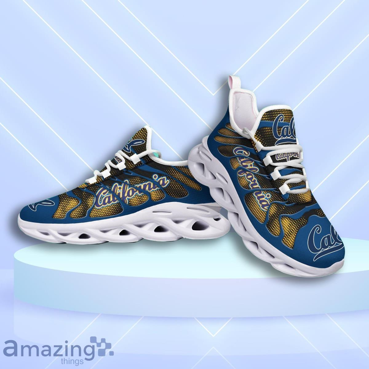 California Golden Bears Logo Hole Background 3D Max Soul Shoes Product Photo 1