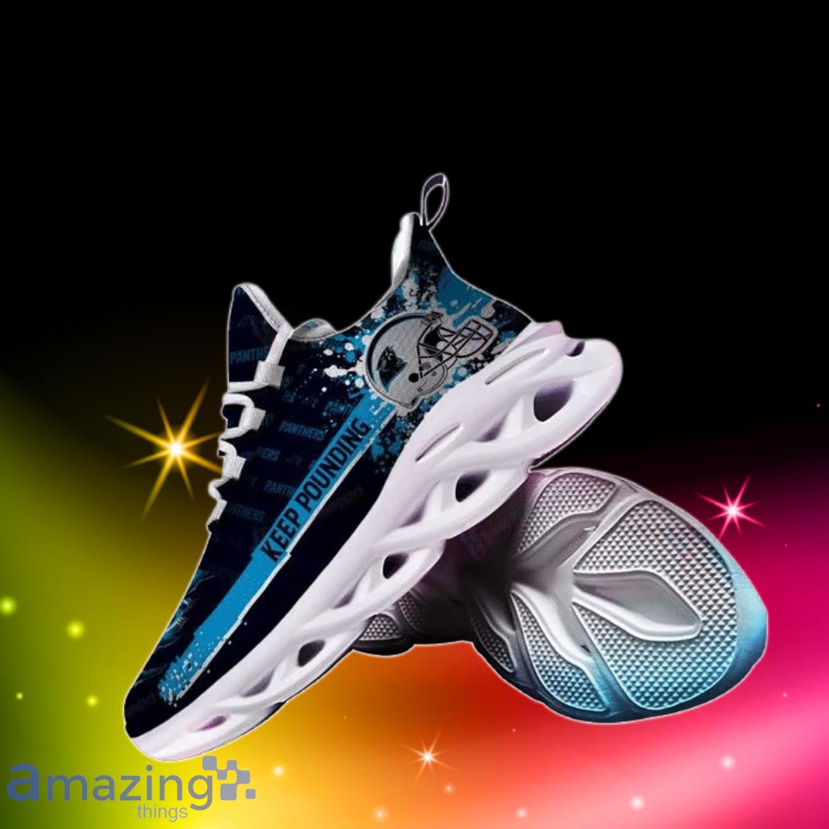 Carolina Panthers Casual 3D Max Soul Shoes Running Shoes For Men And Women