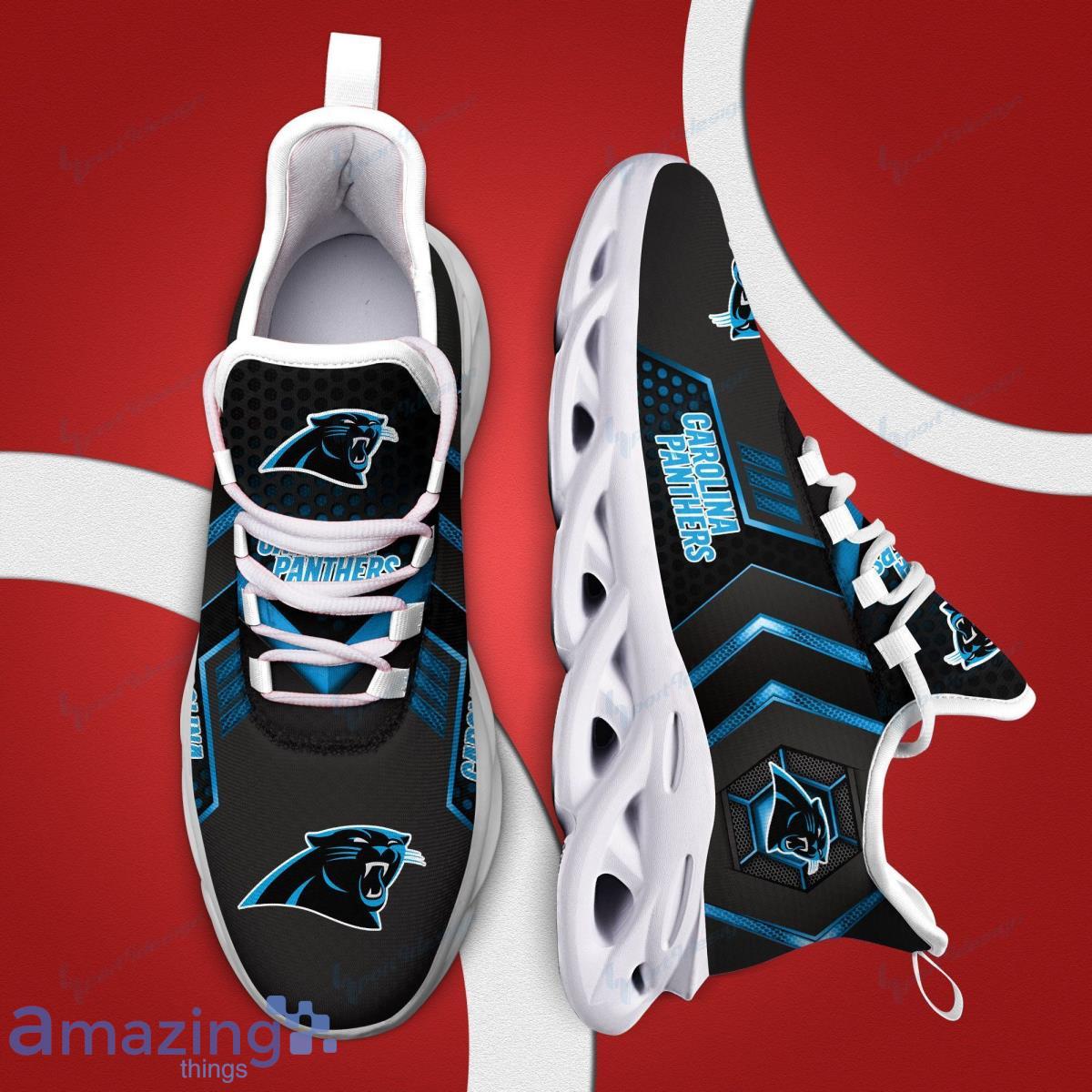 Carolina Panthers Max Soul Shoes Running Shoes Best Gift For Fans