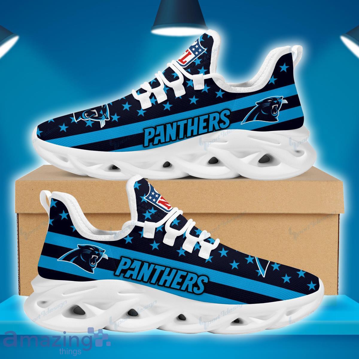 Carolina Panthers Max Soul Shoes Running Shoes Best Gift For Fans