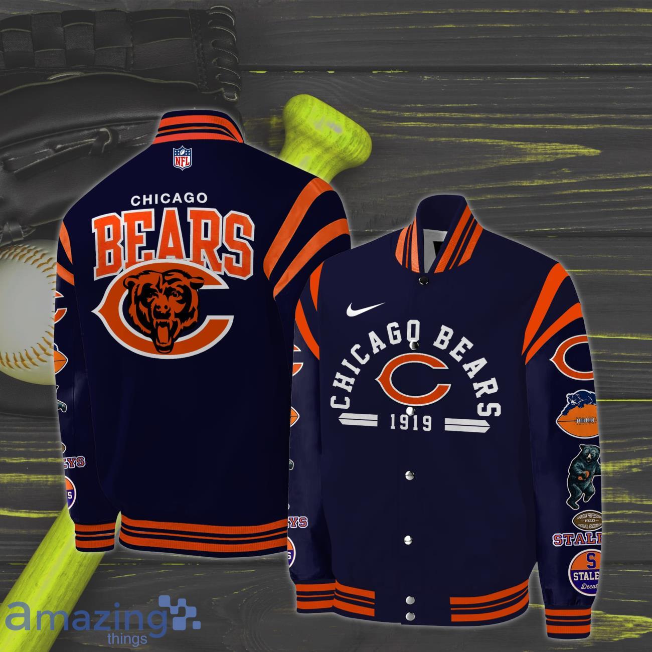 Chicago Bears Combo Bomber Jacket Product Photo 1
