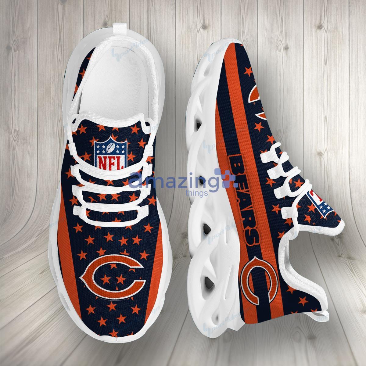 Chicago Bears Football Team Max Soul Shoes Hot Sneakers Style Gift For Fans image Chicago Bears Football Team Max Soul Shoes Hot Sneakers Style Gift For Fans Product Photo 2