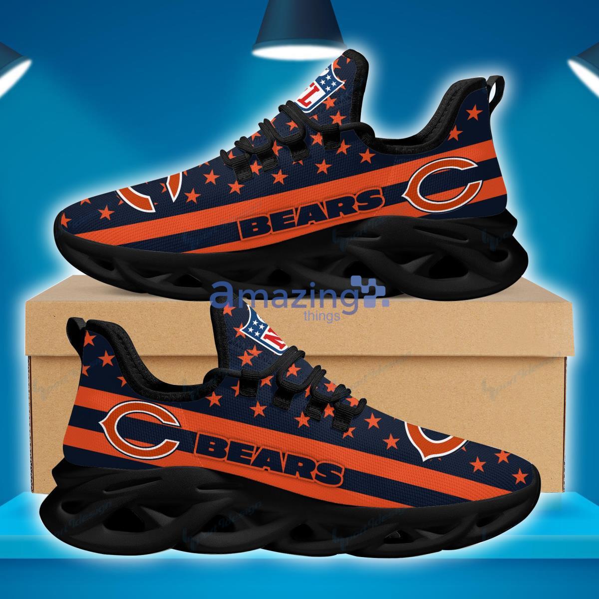Chicago Bears Football Team Max Soul Shoes Hot Sneakers Style Gift For Fans image Chicago Bears Football Team Max Soul Shoes Hot Sneakers Style Gift For Fans Product Photo 3
