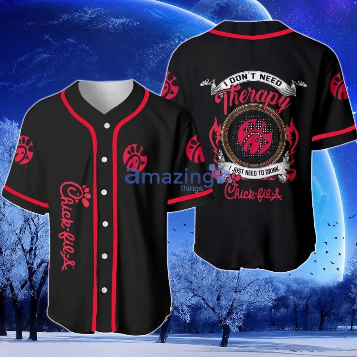 Chick-fil-A Therapy Baseball Jersey Product Photo 1