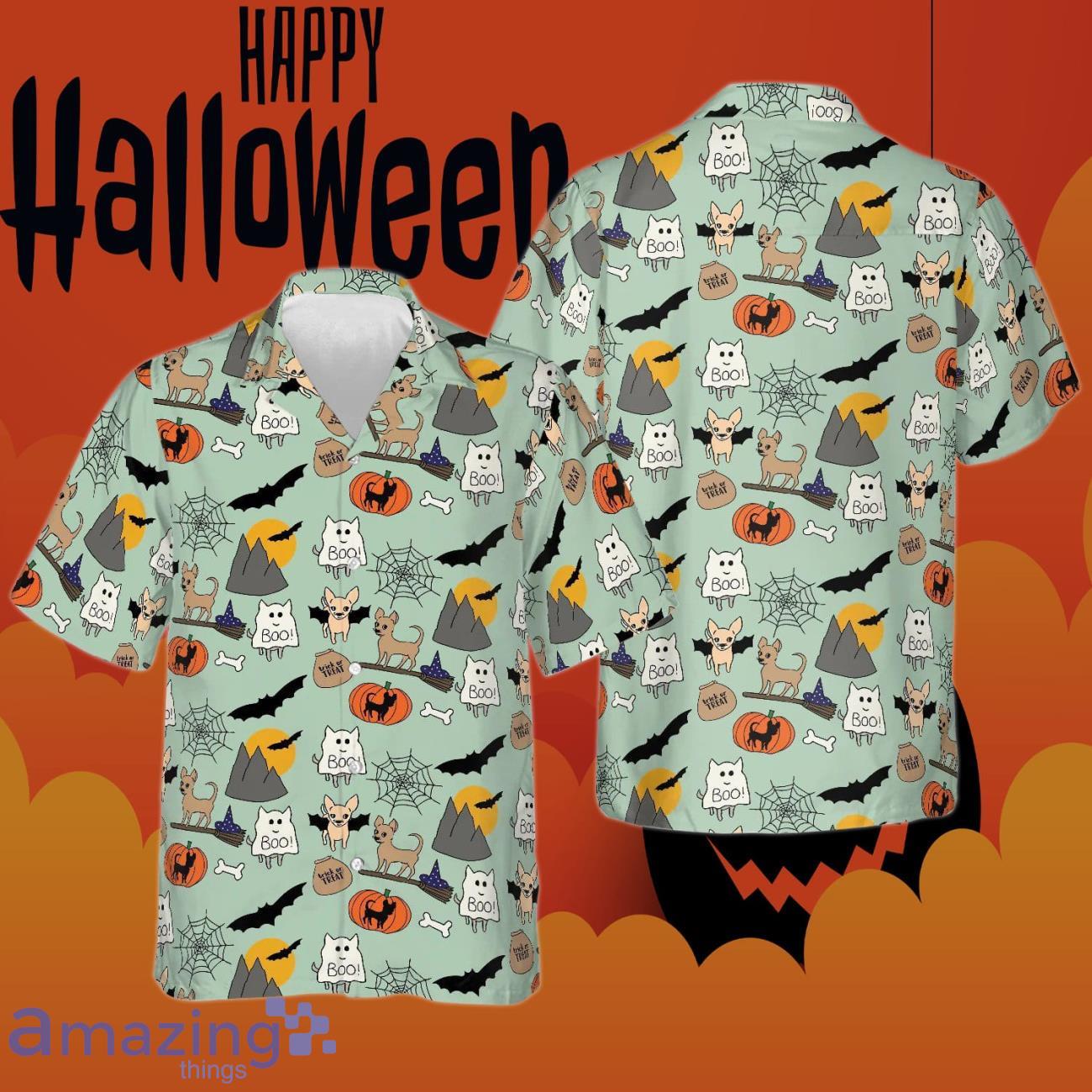 Chihuahua Ghost Boo Halloween Shirt Cute Chihuahua Dog Lover Halloween Gift Ideas Product Photo 1