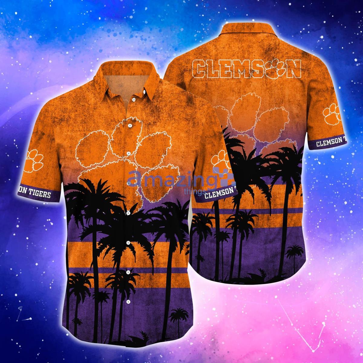 Clemson Tigers Trending Hawaiian Shirt And Shorts For Fans Product Photo 1