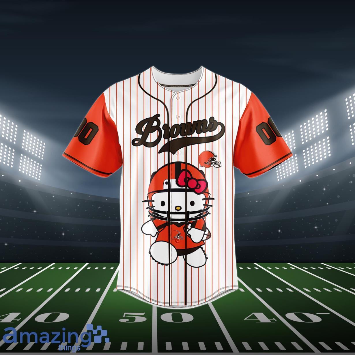 Cleveland Browns Road Game Jersey - Custom - Youth