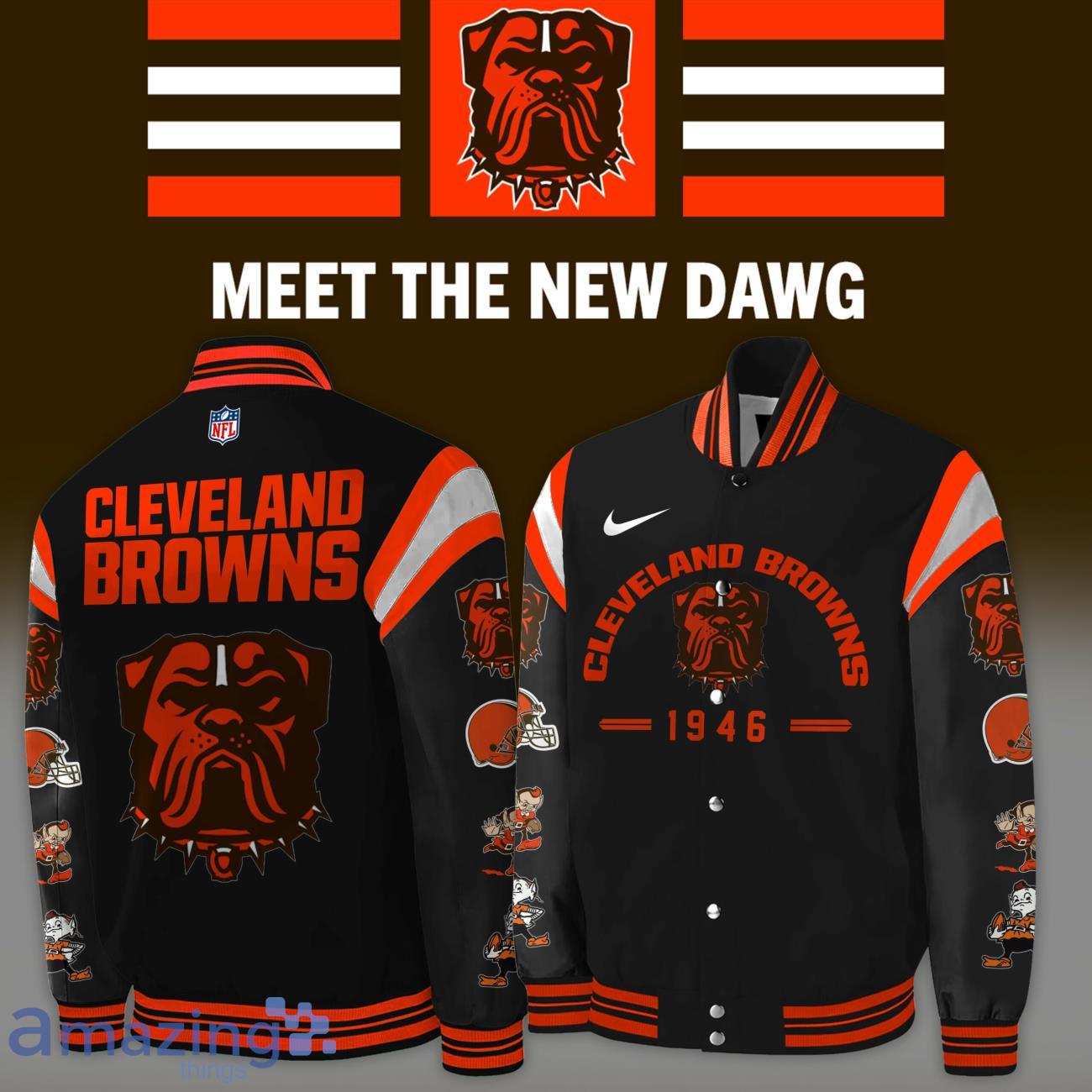 Cleveland Browns Limited Bomber Jacket Product Photo 1