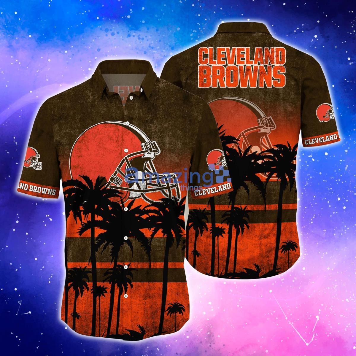 Cleveland Browns Trending Hawaiian Shirt And Shorts For Fans Product Photo 1