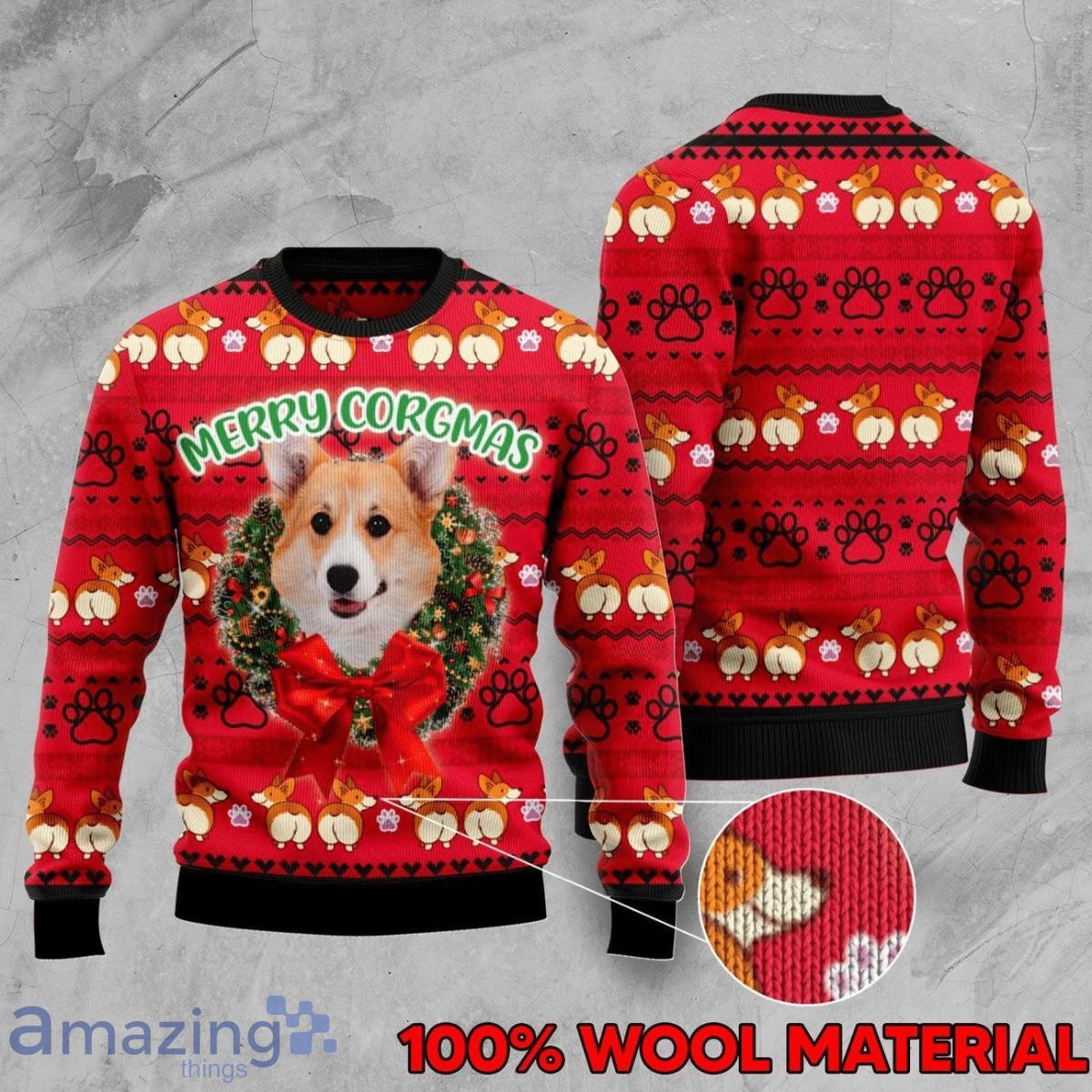 Corgi 3D Sweater Ugly Christmas Sweater For Men And Women Product Photo 1