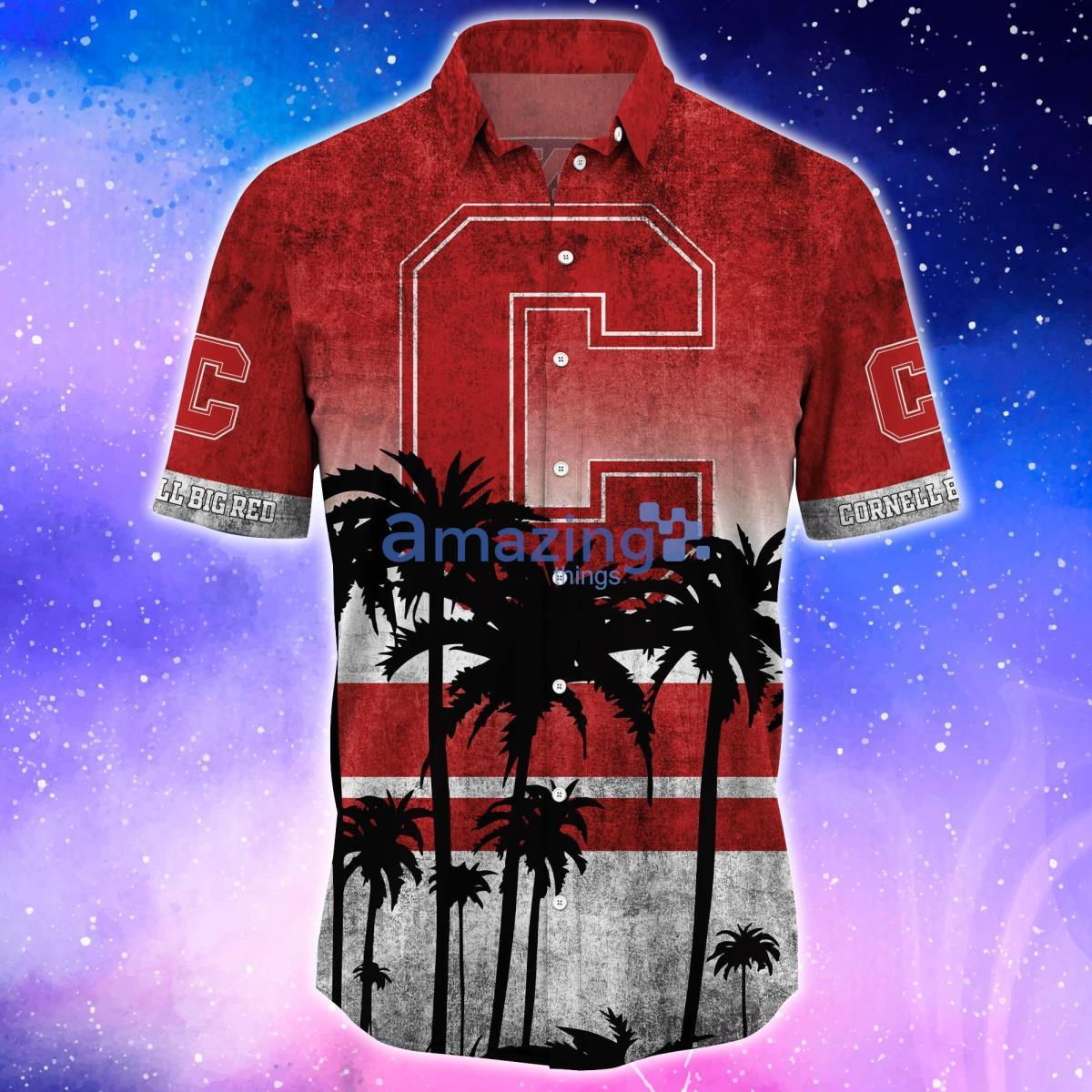 Cornell Big Red Trending Hawaiian Shirt And Shorts For Fans image Cornell Big Red Trending Hawaiian Shirt And Shorts For Fans Product Photo 2