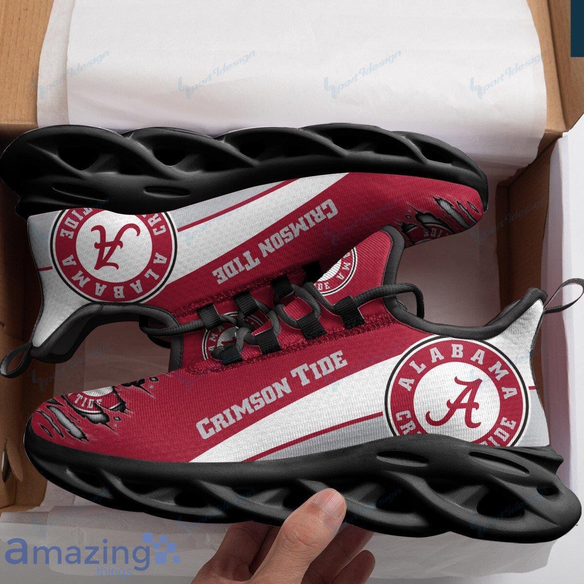 Crimson Football Team Max Soul Shoes Running Sneakers Gift For Fans Product Photo 1 Crimson Football Team Max Soul Shoes Running Sneakers Gift For Fans Product Photo 1