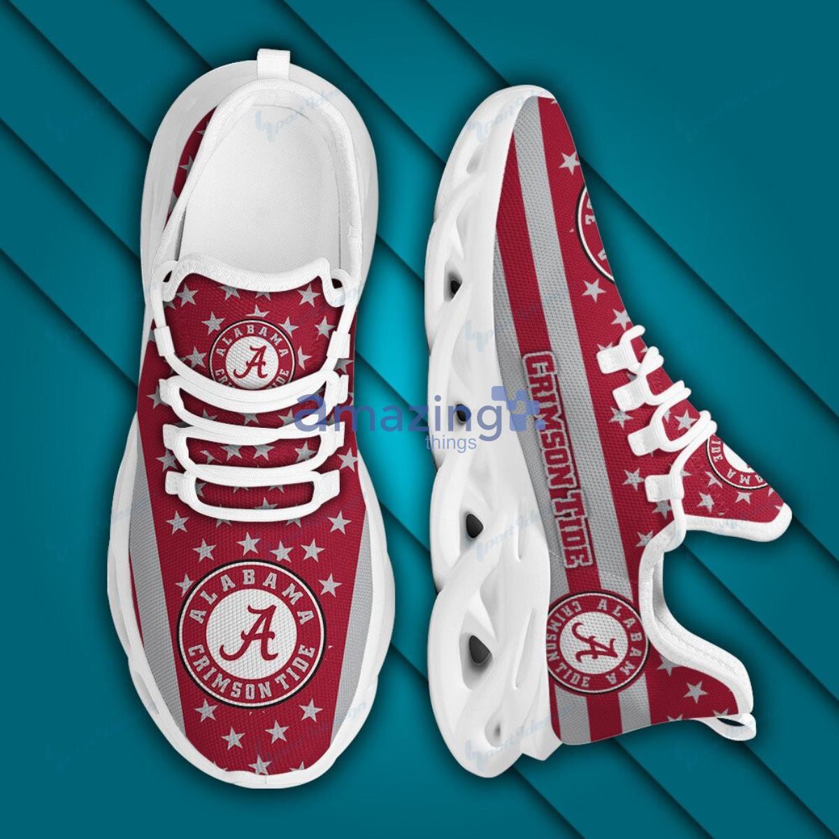 Crimson Football Team Max Soul Shoes Running Sneakers Gift For Real Fans image Crimson Football Team Max Soul Shoes Running Sneakers Gift For Real Fans Product Photo 2