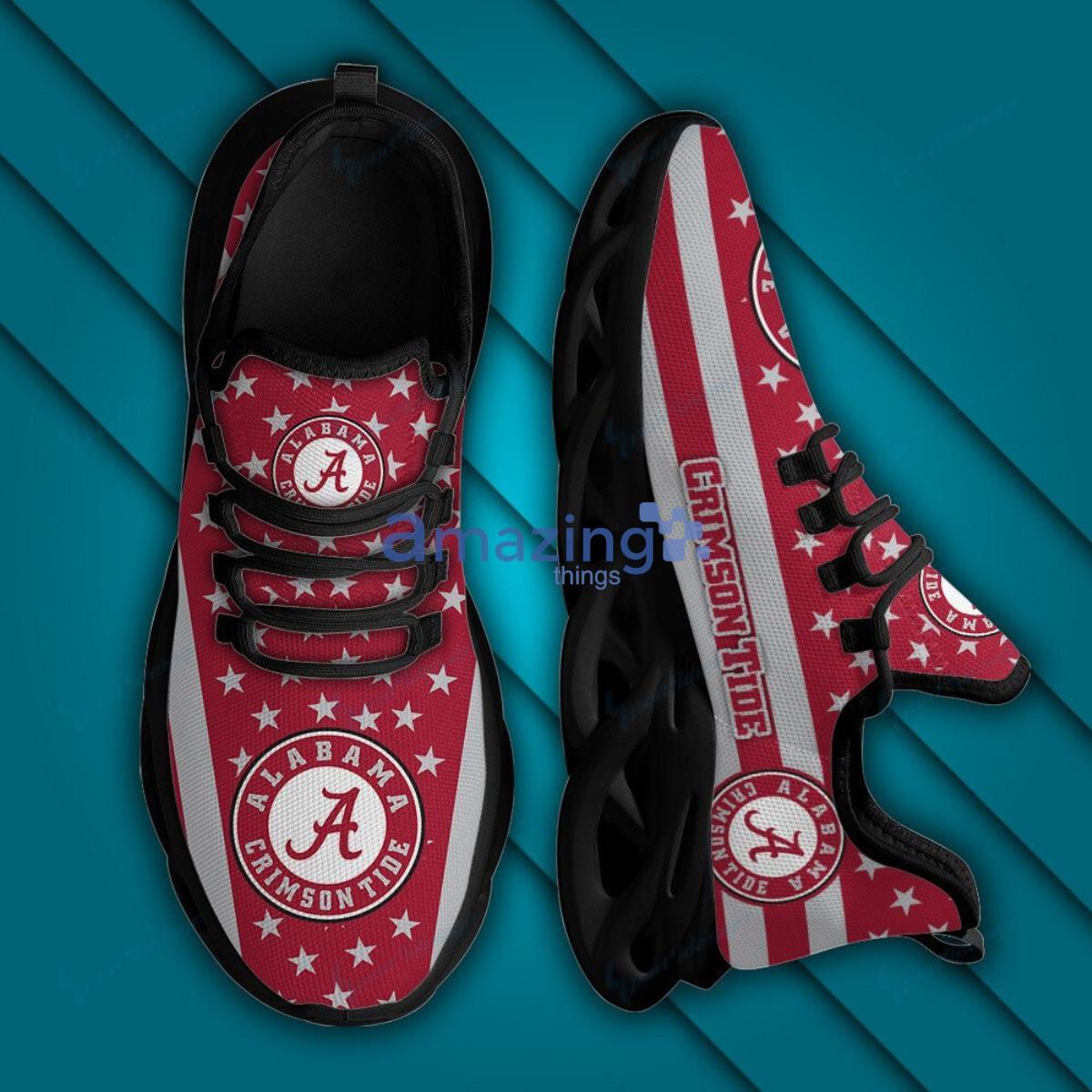 Crimson Football Team Max Soul Shoes Running Sneakers Gift For Real Fans image Crimson Football Team Max Soul Shoes Running Sneakers Gift For Real Fans Product Photo 4