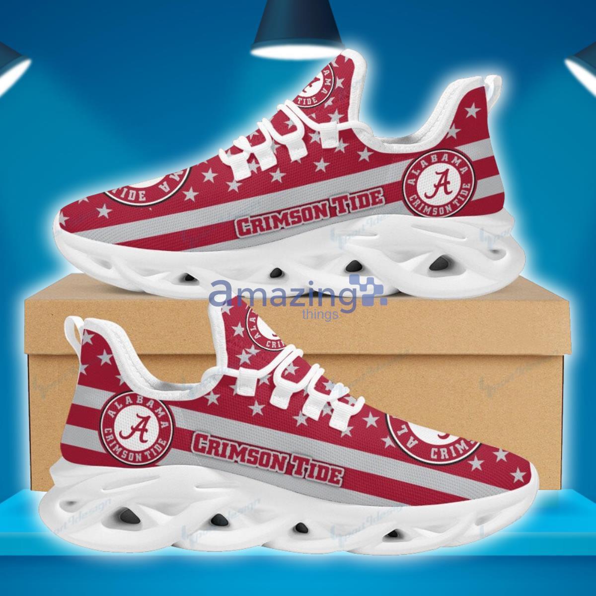Crimson Football Team Max Soul Shoes Running Sneakers Gift For Real Fans Product Photo 1 Crimson Football Team Max Soul Shoes Running Sneakers Gift For Real Fans Product Photo 1