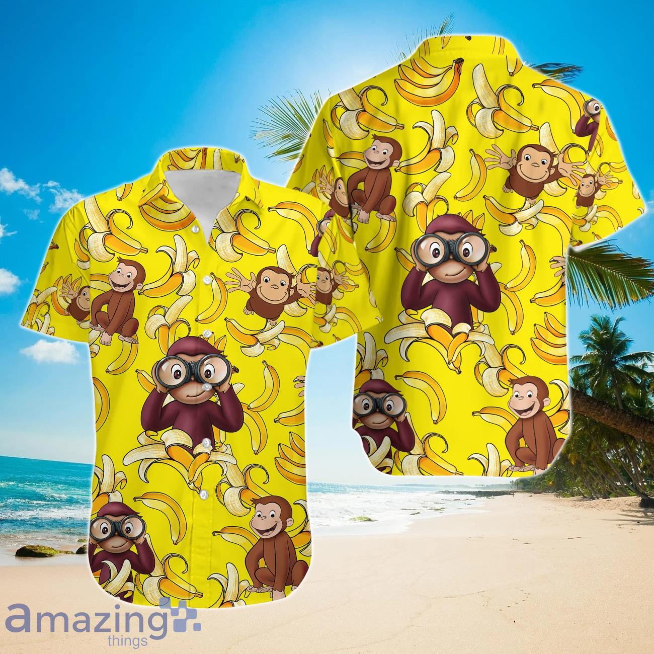 Curious George Hawaiian Shirt Product Photo 1
