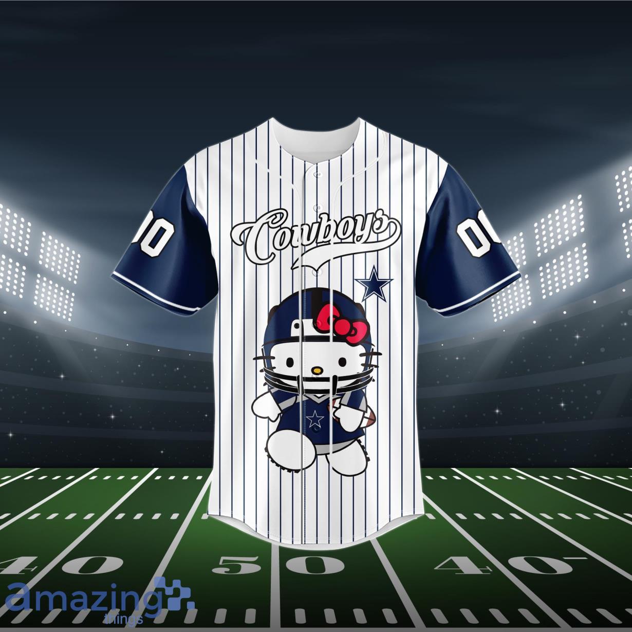 Dallas Cowboys Road Game Jersey Custom Youth