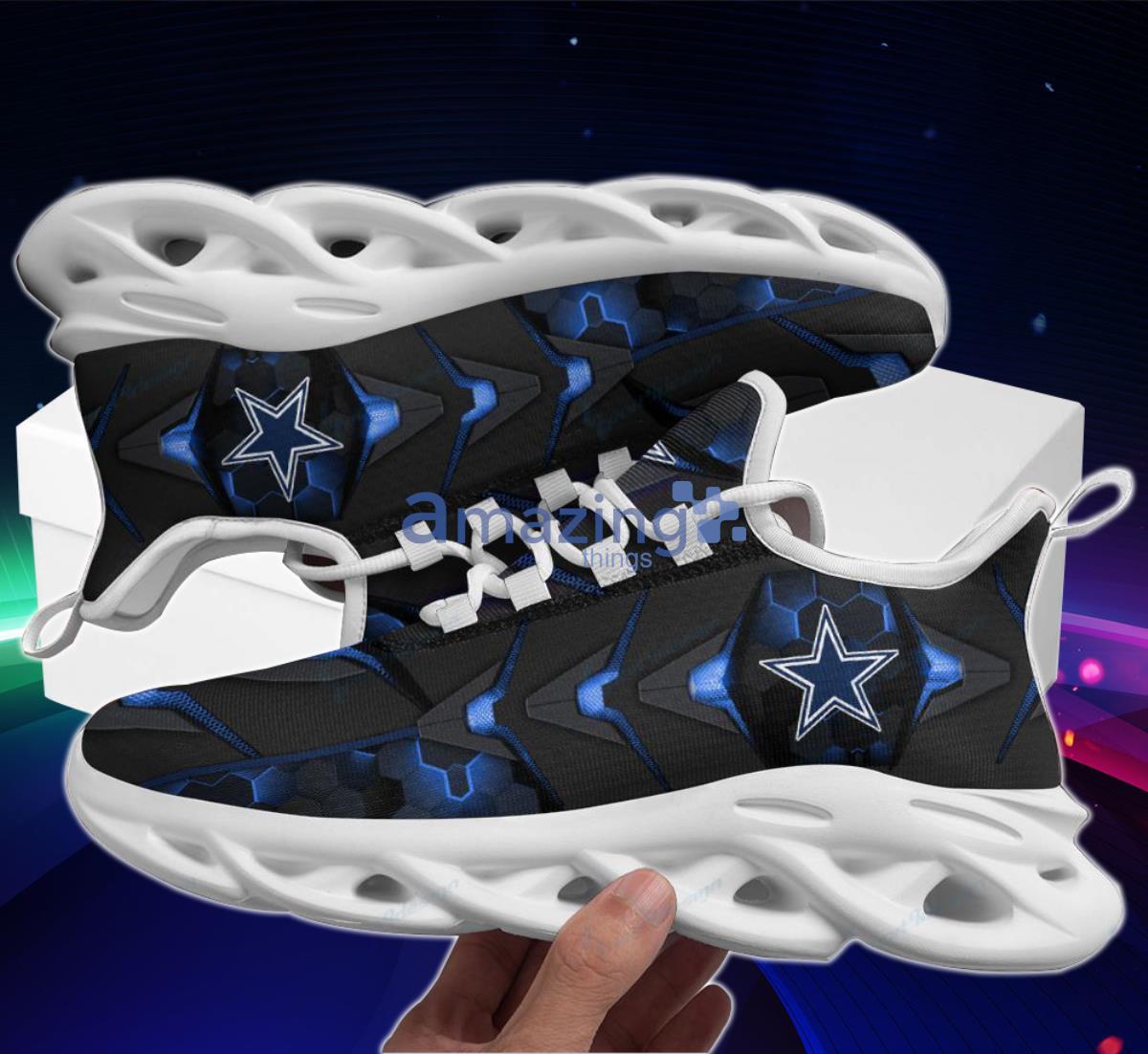 Dallas Cowboys Football Team Max Soul Shoes Hot Sneakers For Fans3