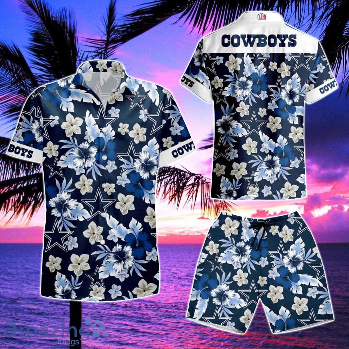 Dallas Cowboys Summer Hawaiian Shirt And Short