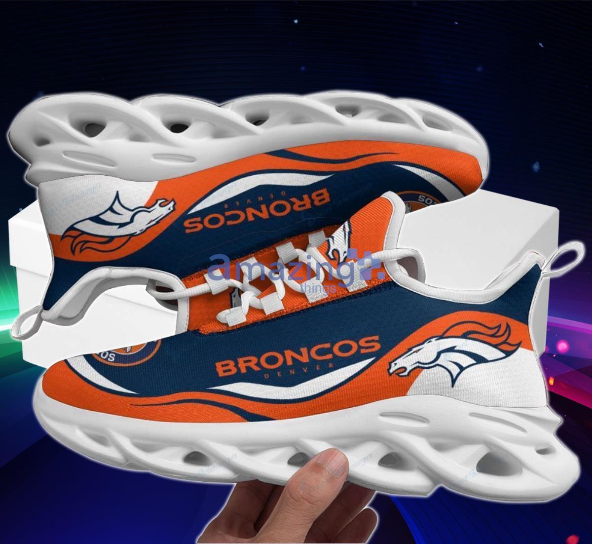 Denver Broncos Football Team Max Soul Shoes Hot Sneakers For Fans image Denver Broncos Football Team Max Soul Shoes Hot Sneakers For Fans Product Photo 2