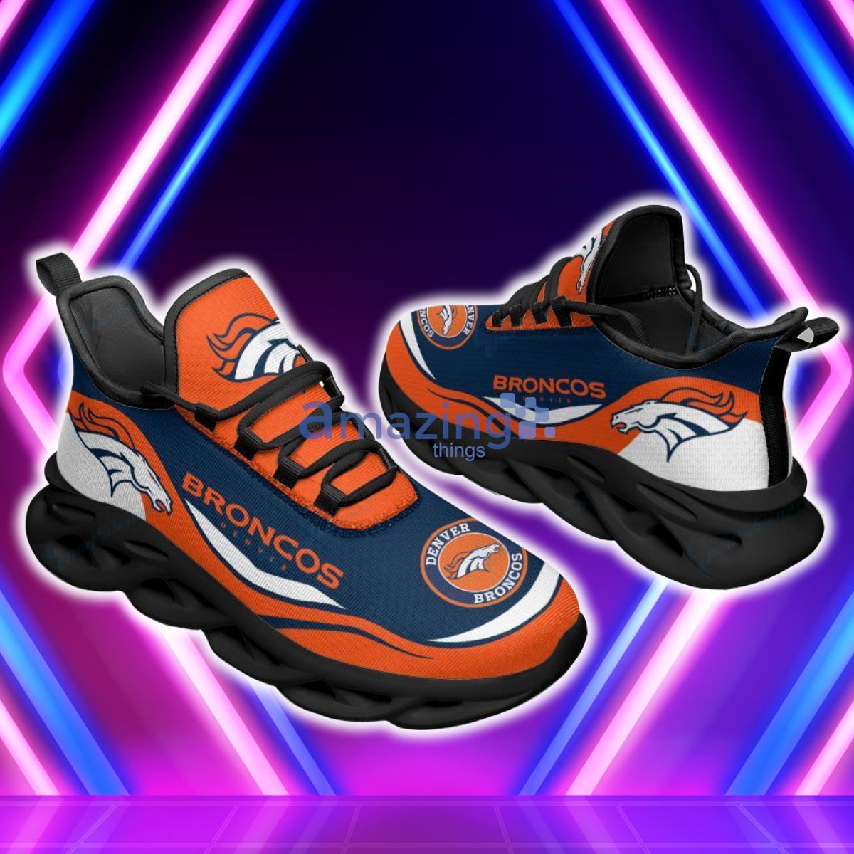 Denver Broncos Football Team Max Soul Shoes Hot Sneakers For Fans image Denver Broncos Football Team Max Soul Shoes Hot Sneakers For Fans Product Photo 3