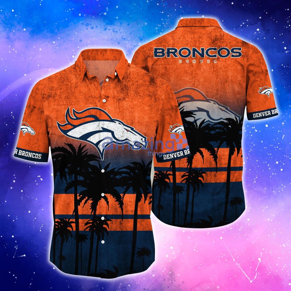 Denver Broncos Casual Hawaiian Shorts Gift For Fans