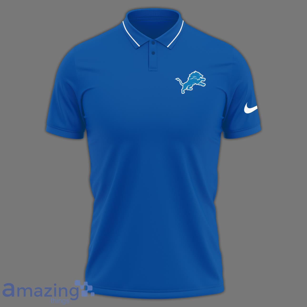 Detroit Lions Polo Shirt 2023