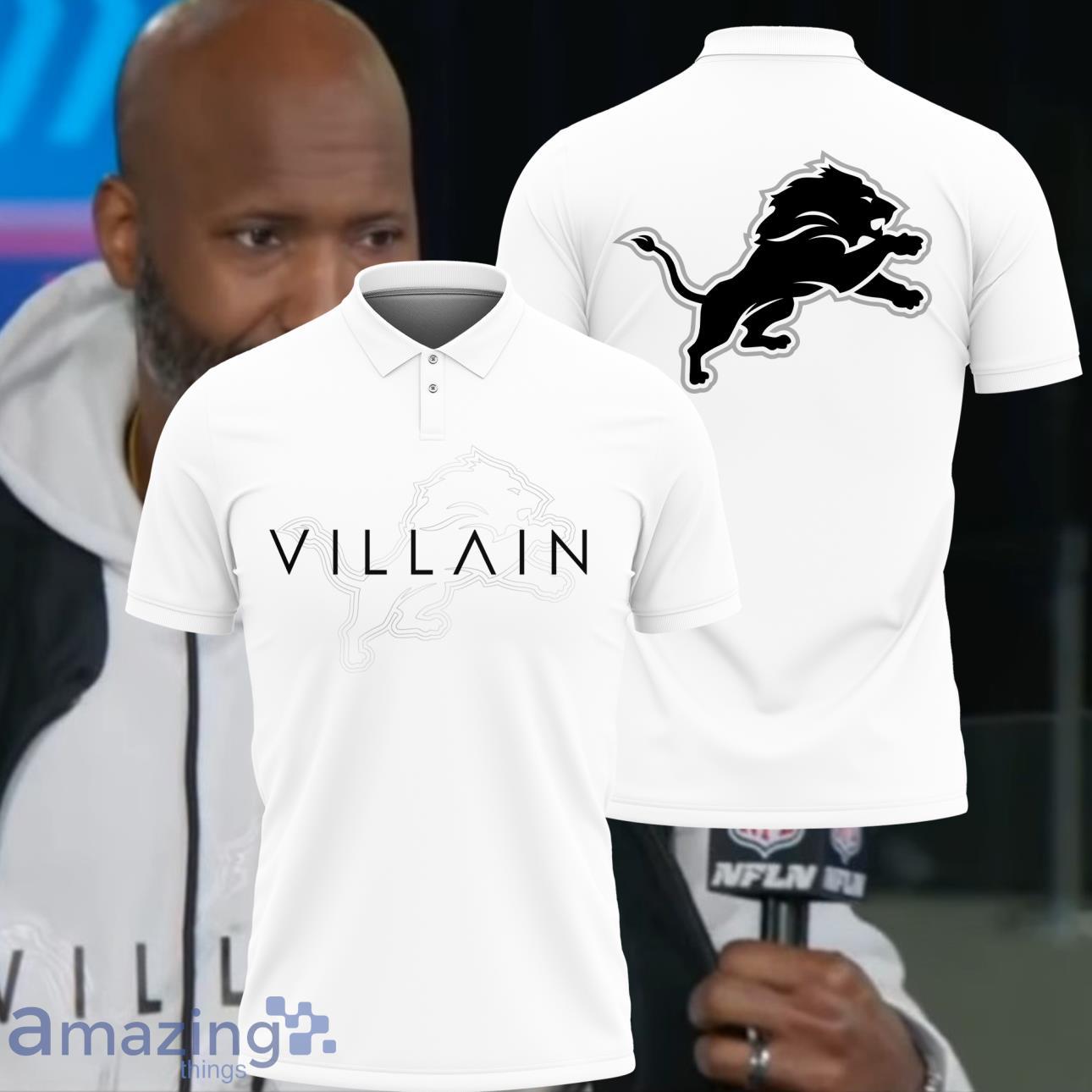 Detroit Lions Villain Polo Shirt Product Photo 1