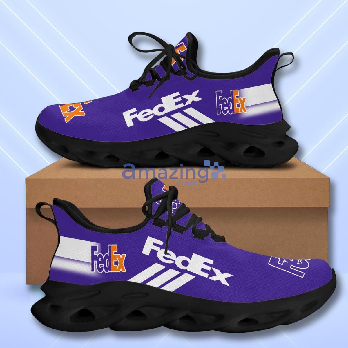 Fedex Max Soul Shoes Hot Trending Special Gift For Mem Women Product Photo 1