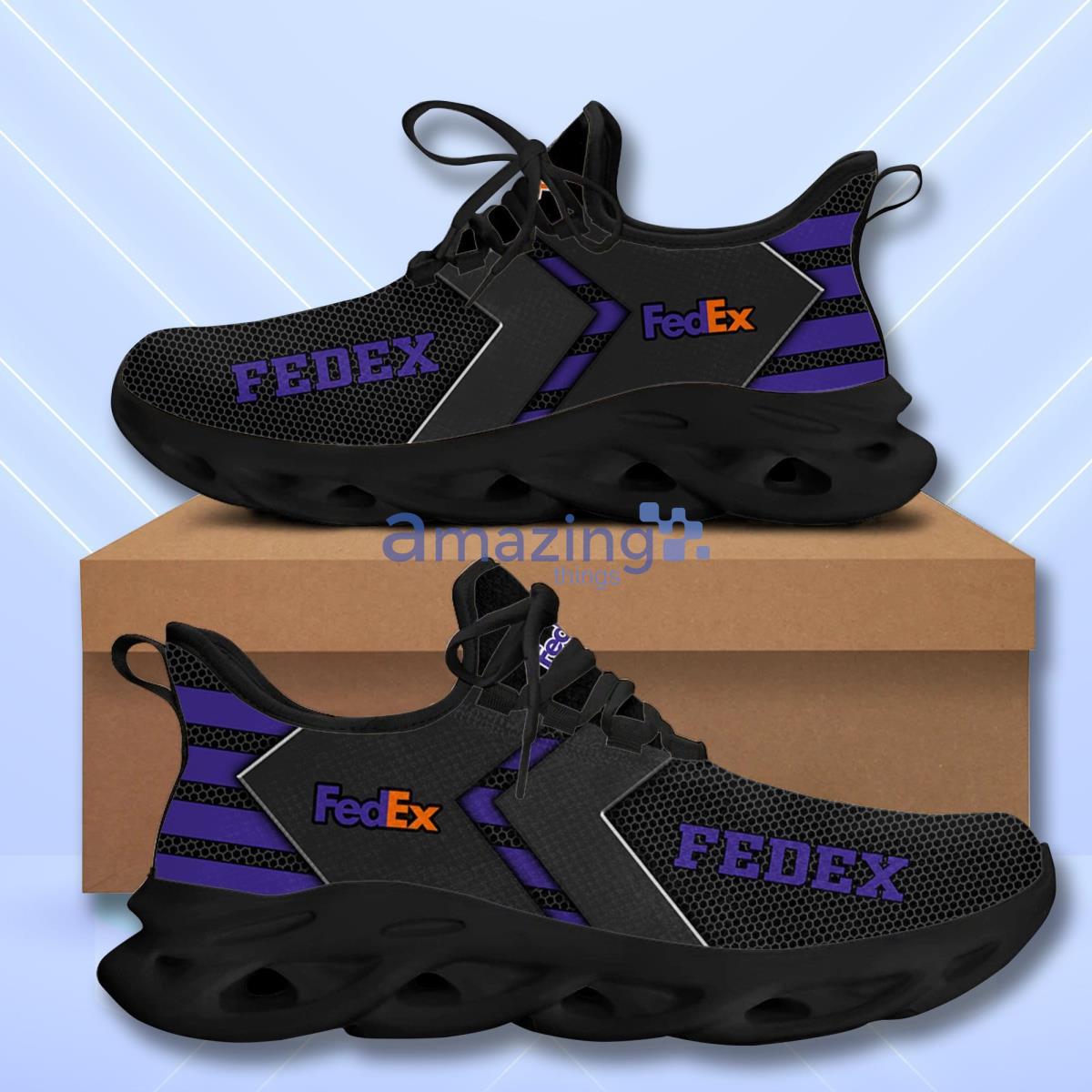 Fedex Max Soul Shoes Hot Trending Style Gift For Mem Women Product Photo 1
