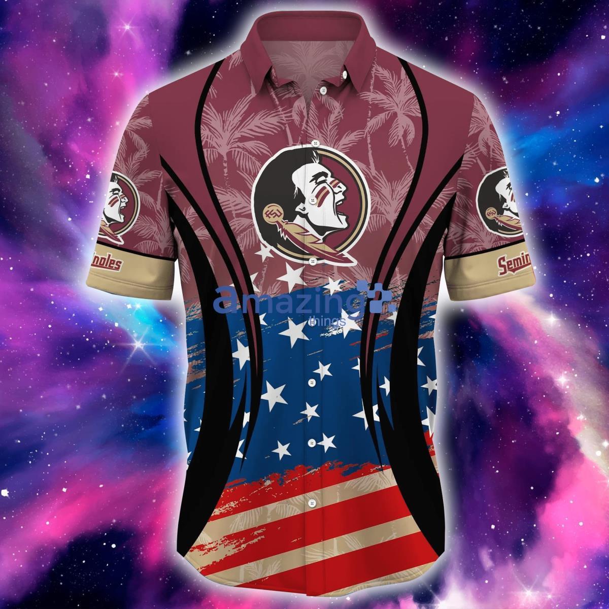 Florida State Seminoles NCAA2 Hawaiian Shirt Trending Style For Fans image Florida State Seminoles NCAA2 Hawaiian Shirt Trending Style For Fans Product Photo 2