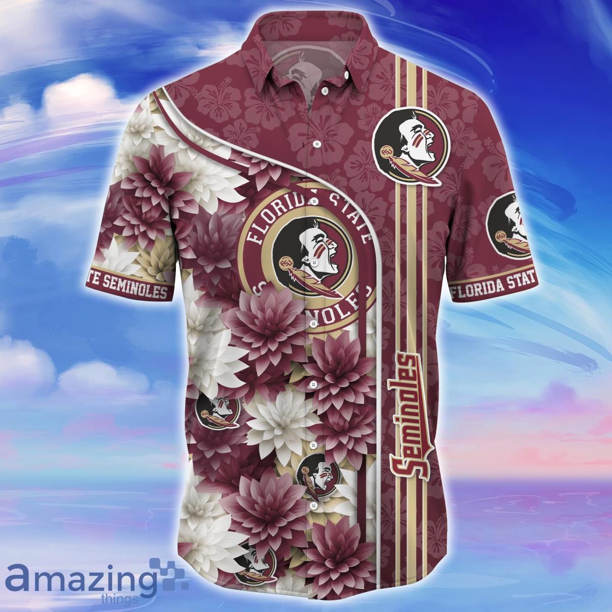 Florida State Seminoles Trending Hawaiian Shirt For Men Women image Florida State Seminoles Trending Hawaiian Shirt For Men Women Product Photo 2