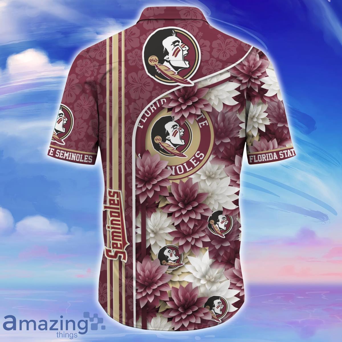 Florida State Seminoles Trending Hawaiian Shirt For Men Women image Florida State Seminoles Trending Hawaiian Shirt For Men Women Product Photo 3