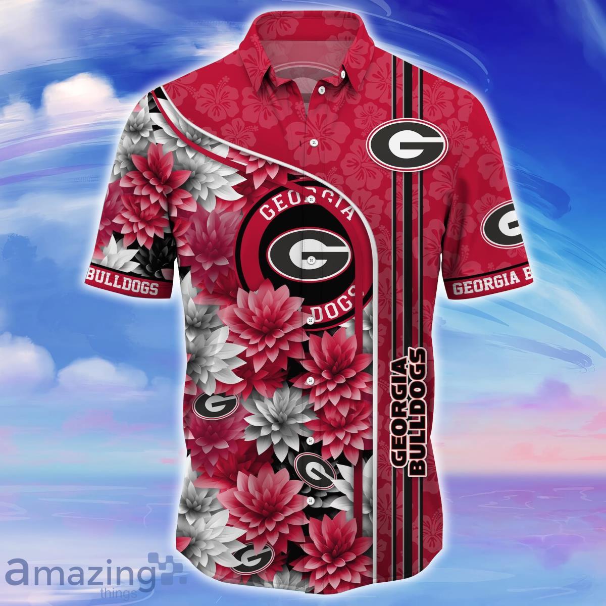 Georgia Bulldogs Trending Hawaiian Shirt For Fans image Georgia Bulldogs Trending Hawaiian Shirt For Fans Product Photo 2